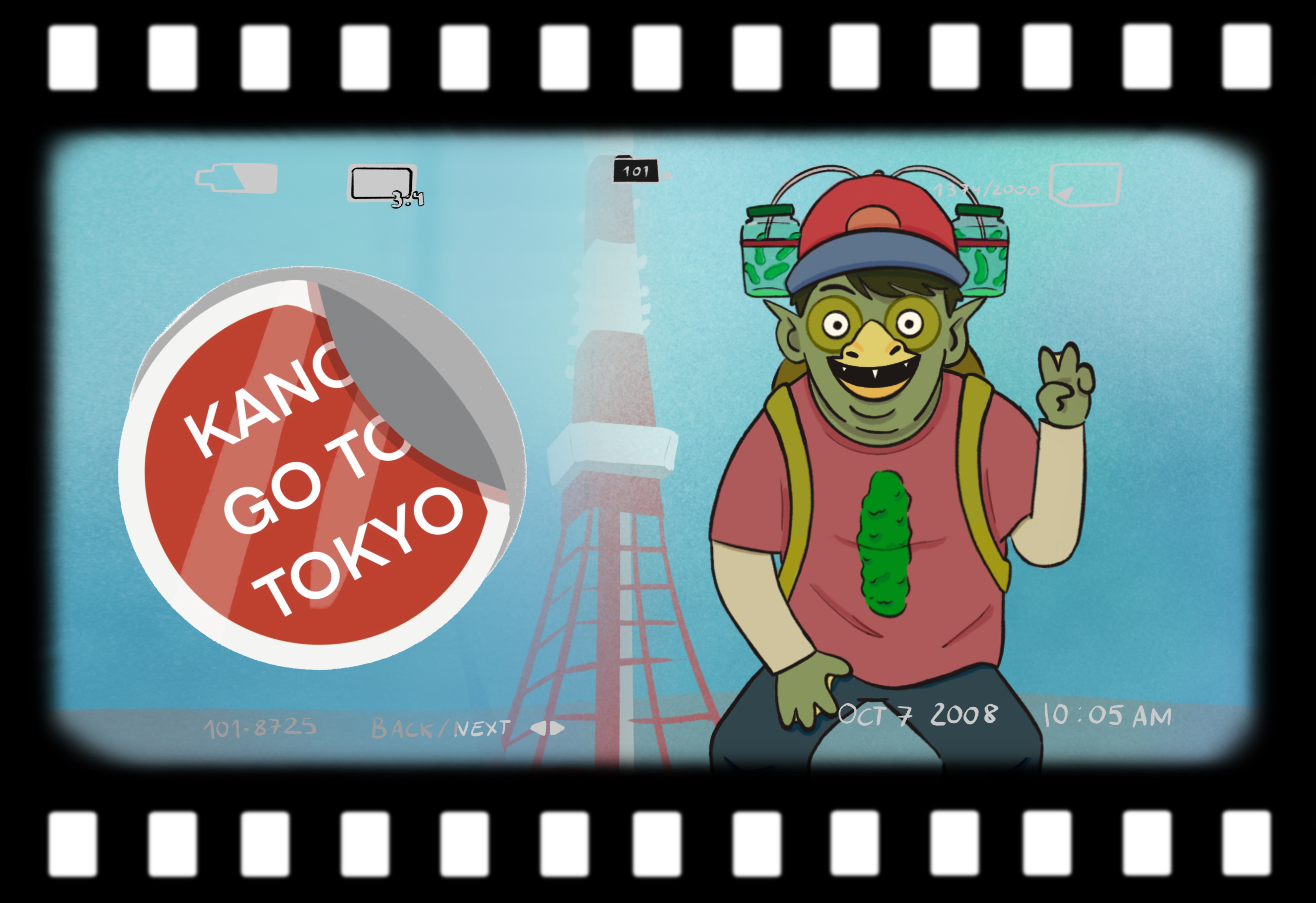 kano go to tokyo by GOMISDEBORRAR